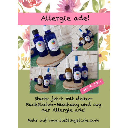 Bachblütenmischung "Allergie ade"